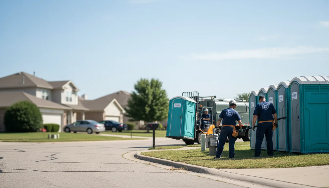 Porta Potty Rental in Lewistown, IL near me